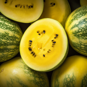 Bright Yellow Watermelon